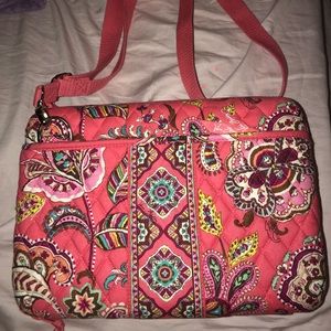 Vera Bradley iPad hardshell case with strap